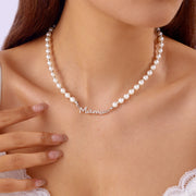 Fashion Mother's Day Letter Mama Pearl Necklace – Jewelry Gift Ideas — 8