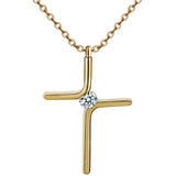 Cross Pendant New Simple Necklace Titanium Steel – Jewelry Gift Ideas — 1