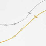 Special-interest Design 18k Golden Cross S925 – Jewelry Gift Ideas — 9