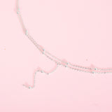 Simple Rice Beads Multi-layer Tassel Necklace – Jewelry Gift Ideas — 4