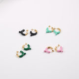 Fashion Teardrop Epoxy Multicolor Earrings – Stylish Gifts — 12