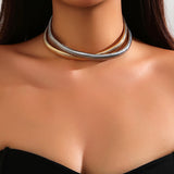 Fashion Metal Snake Bone Collar Women's Simple – Jewelry Gift Ideas — 8