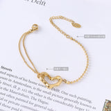 Double Layer Steel Ball Bracelet Female – Jewelry Gift Ideas — 2