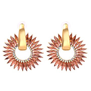 Women's Vintage Exaggerated Geometric Stud Earrings – Gifts for Her — 7
