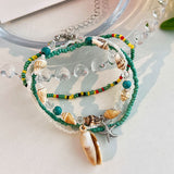Foot Ornaments Bohemian Color Bead Starfish Shell – Stylish Gifts — 4