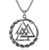 Vintage Nordic Rune Necklaces For Men Stainless – Jewelry Gift Ideas — 2