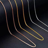 Rose Gold Clavicle Chain Necklace Fashion Women's – Jewelry Gift Ideas — 6
