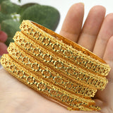 India Nigeria Women's Wedding Sand Gold Bracelet – Jewelry Gift Ideas — 13