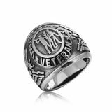 Mens Fashion Personalized Titanium Steel Ring – Stylish Gifts — 5