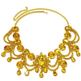 Women's Exaggerated Citrine Necklace – Jewelry Gift Ideas — 4