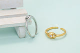 Cool And Simple Smooth Ring Plain Ring – Meaningful Gifts — 3