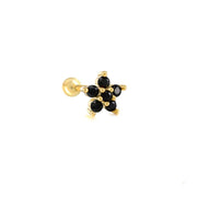 Women's Star Moon Love Puncture Thread Earrings – Gifts for Her — 15