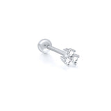 Women's Star Moon Love Puncture Thread Earrings – Gifts for Her — 16