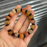 Fashion Golden Silk Jade Lotus Beads Jade Beaded – Stylish Gifts — 5