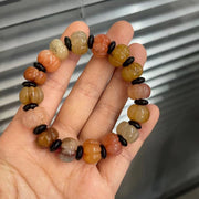 Fashion Golden Silk Jade Lotus Beads Jade Beaded – Stylish Gifts — 5
