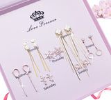 Fashionable Girls' Long Earrings Set High-end – Special Occasion Gifts — 7