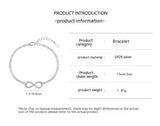 S925 Sterling Silver Fashion Infinite Symbol – Stylish Gifts — 6