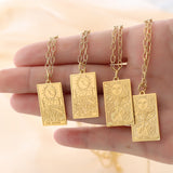 Necklace Men's And Women's Retro Style Embossed – Jewelry Gift Ideas — 3