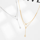 925 Silver Simple Elegant High-grade Clavicle – Jewelry Gift Ideas — 11