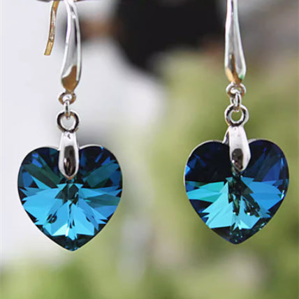 Love Earrings In Pure Silver For Women – Gifts for Her — 1