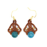 Ethnic Style Wax Line Hand-woven Earrings – Stylish Gifts — 14