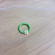 Small Flower Stretch Braided Ring Bead Bracelet – Jewelry Gift Ideas — 4