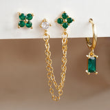 3-piece Set Zircon Birthstone Twelve – Holiday Gift Ideas — 6
