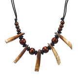Wild Boar Tooth Necklace Retro Personalized – Jewelry Gift Ideas — 5