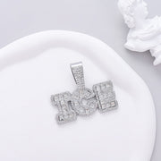 Hip Hop ICE Glass Diamond Chain Necklace English – Jewelry Gift Ideas — 3