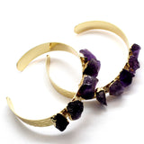 Amorphous Amethyst Bracelet Crystal – Jewelry Gift Ideas — 3
