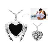 Angel Wings Sterling Silver Photo Pendant – Jewelry Gift Ideas — 6