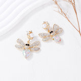 Bee Ear Studs Colorful Insect Earrings Fashion – Stylish Gifts — 3