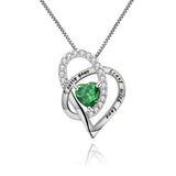 Birthstone S925 Silver Necklace Pendant – Jewelry Gift Ideas — 12