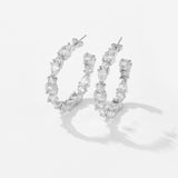 Fashion Zircon Simple Stud Earrings Women – Stylish Gifts — 2