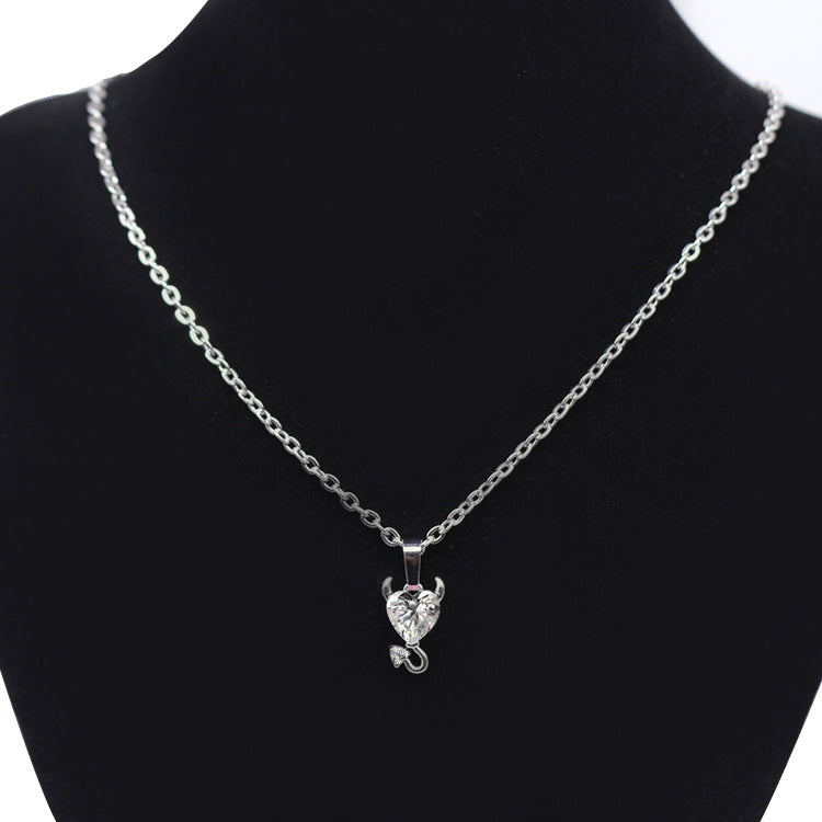 Niche Design Necklace Copper Inlaid Zircon – Jewelry Gift Ideas — 1