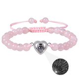 Beaded Woven Bracelet Heart-shaped – Jewelry Gift Ideas — 12