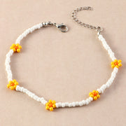 Bohemian Beach Resort Style Daisy Anklet – Stylish Gifts — 5