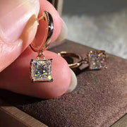 Popular Engagement Four-Claw Brass-Set Zirconia – Gifts for Couples — 3