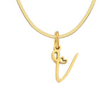 Women's Stainless Steel Necklace With Letter – Jewelry Gift Ideas — 11