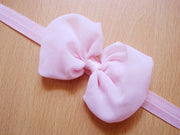Multicolor Children's Chiffon Bow Headband – Gifts for Kids — 15