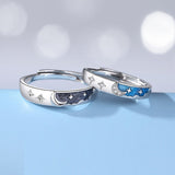 S925 Sterling Silver Simple Versatile Pair Ring – Stylish Gifts — 2