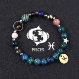 Twelve Constellations Bracelets Natural Stone – Special Occasion Gifts — 11