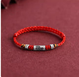 Pure Silver Twelve Zodiac Red Rope Bracelet – Jewelry Gift Ideas — 4