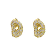 18K Brass Balloon Bubble Zircon Small Size Stud – Birthday Gifts — 6