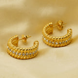 Women's Fashionable Stainless Steel Earrings – Gifts for Her — 1