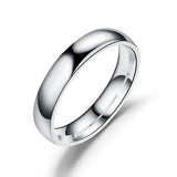 Fashion Trend Glossy Unisex Stainless Steel Ring – Stylish Gifts — 5