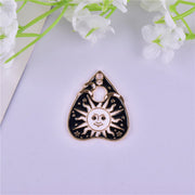 Cat Sun Eye Oil Dripping Alloy Ornament Pendant – Jewelry Gift Ideas — 7