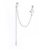 Single Cross Earring Temperament Beanie – Jewelry Gift Ideas — 5