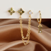 3-piece Set Zircon Birthstone Twelve – Holiday Gift Ideas — 8
