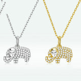 Fashion Zircon Necklace Platinum Plated Sterling – Jewelry Gift Ideas — 4